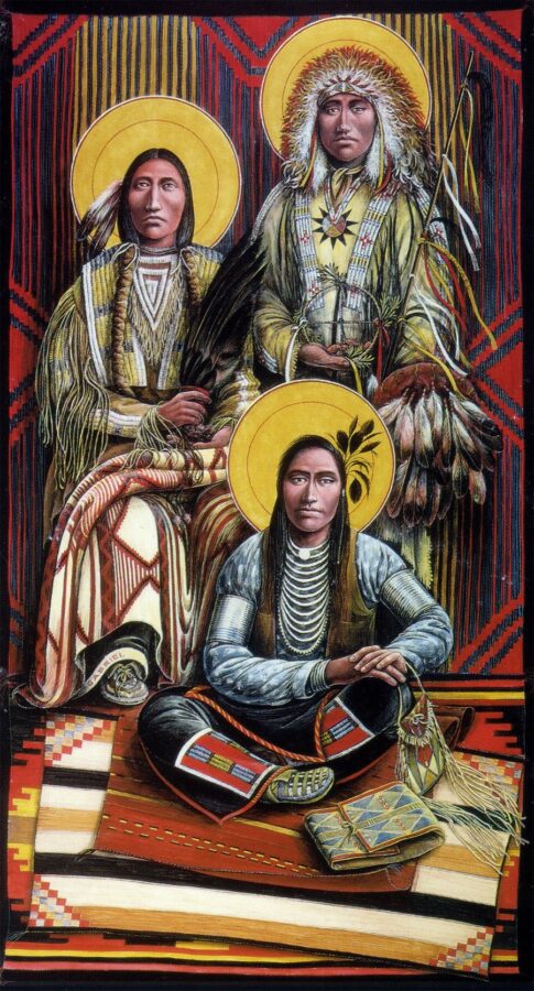 Archangels I #31 Sacred Art by Fr. John B. Giuliani
