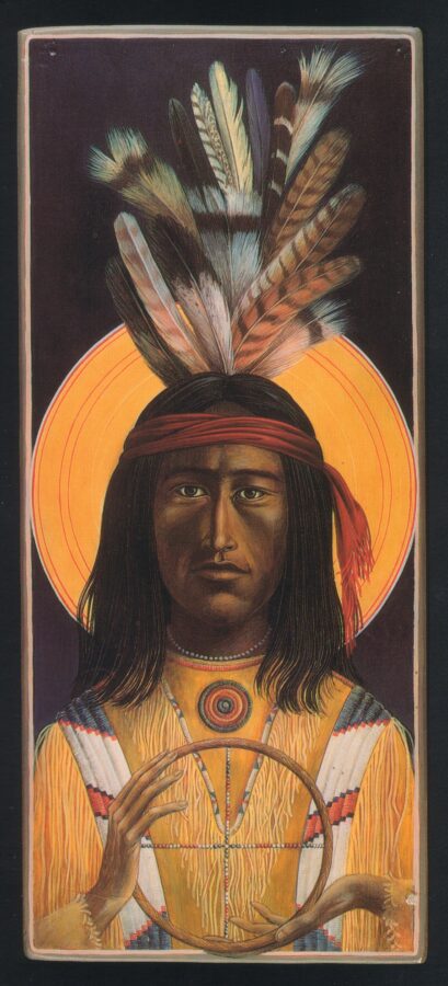 Lakota Michael Sacred Art by Fr. John B. Giuliani